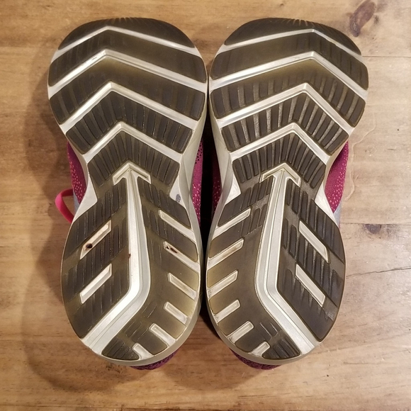 Brooks Levitate 2 Pink Purple Silver Running Shoes Womens Size 8 - Picture 6 of 11
